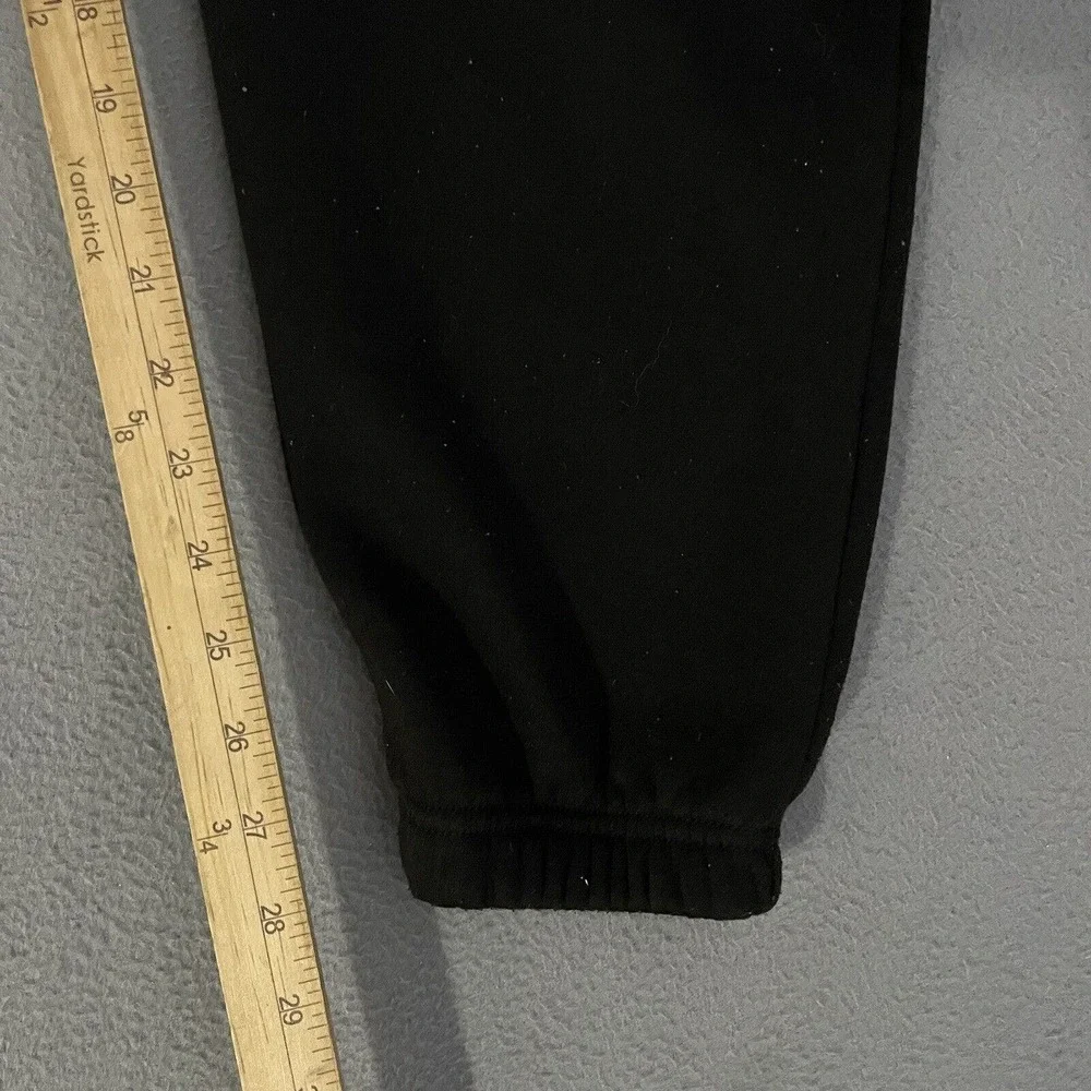 Boohoo Man Official Tapered‎ Sweatpants Black Tracksuit Trousers Large